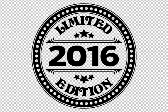Download Limited Edition 2016 SVG EPS PNG - 2016 Collection
