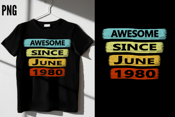 Download Awesome Since June 1980 PNG - 1980 Collection